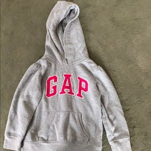 Girls Gap hooded sweatshirt size 5